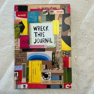 Book Wreck This Journal: Now in Color by Keri Smith art journal book unique gift